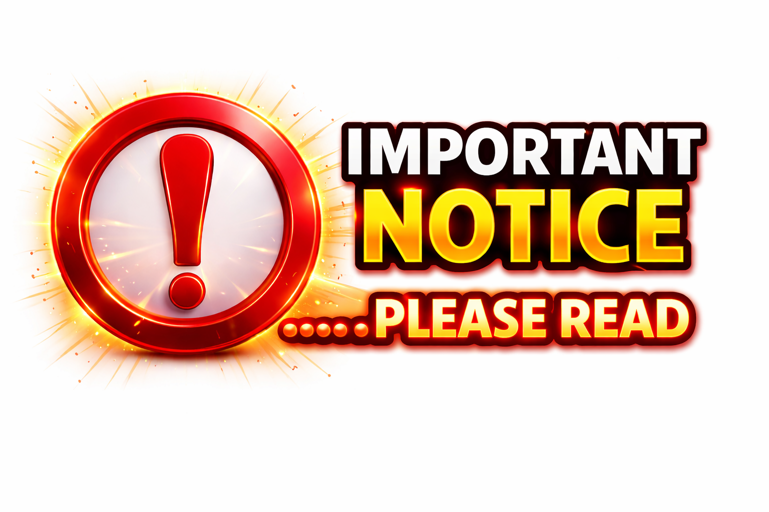 Important Notice